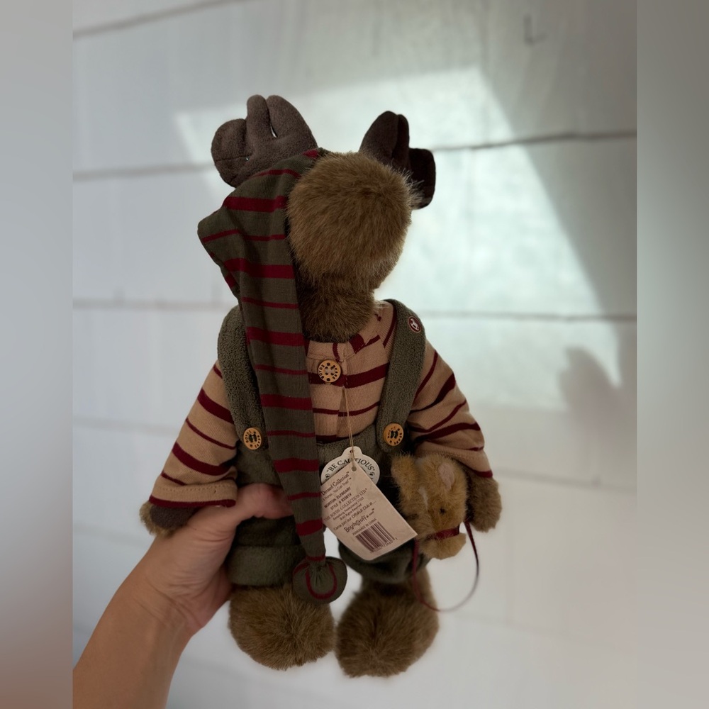 Vintage Boyds Bears Morton Elfbeary Moose - Picture 7 of 9
